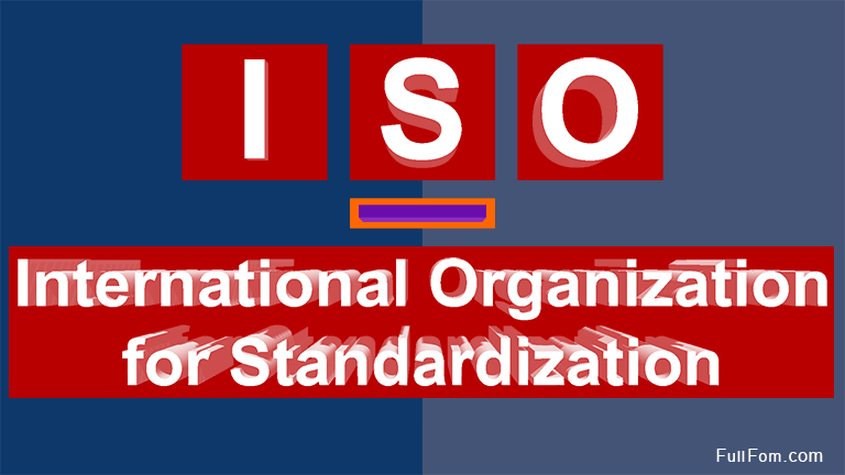 ISO full form