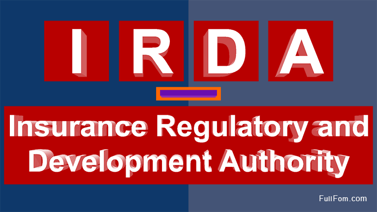 IRDA full form