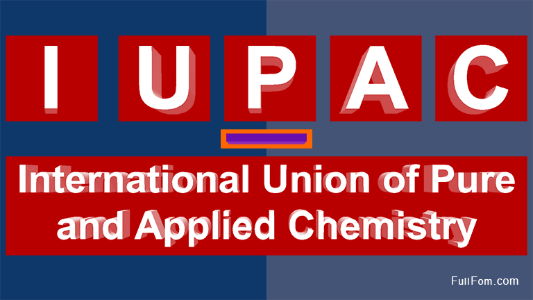 IUPAC full form