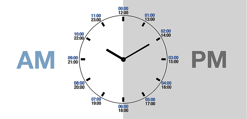 24 hour clock