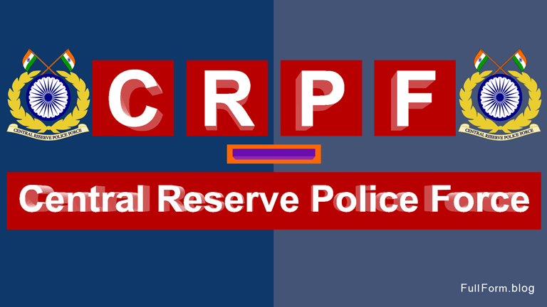 CRPF full form