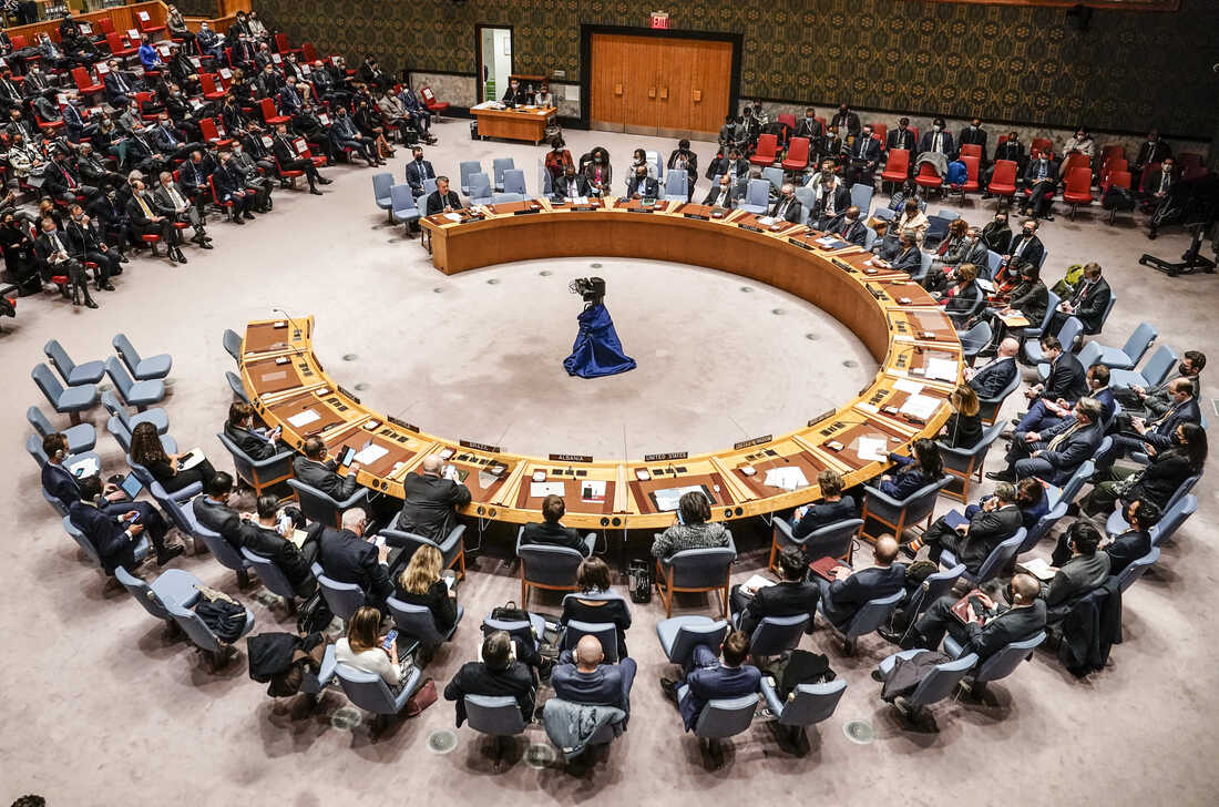 UNSC meeting