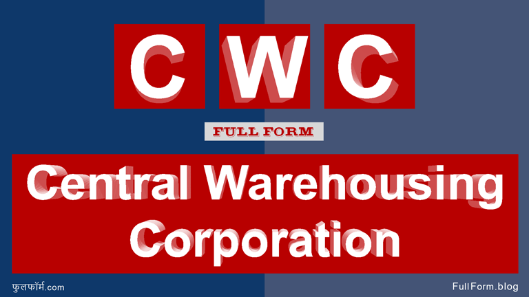 CWC full form:- Central Warehousing Corporation